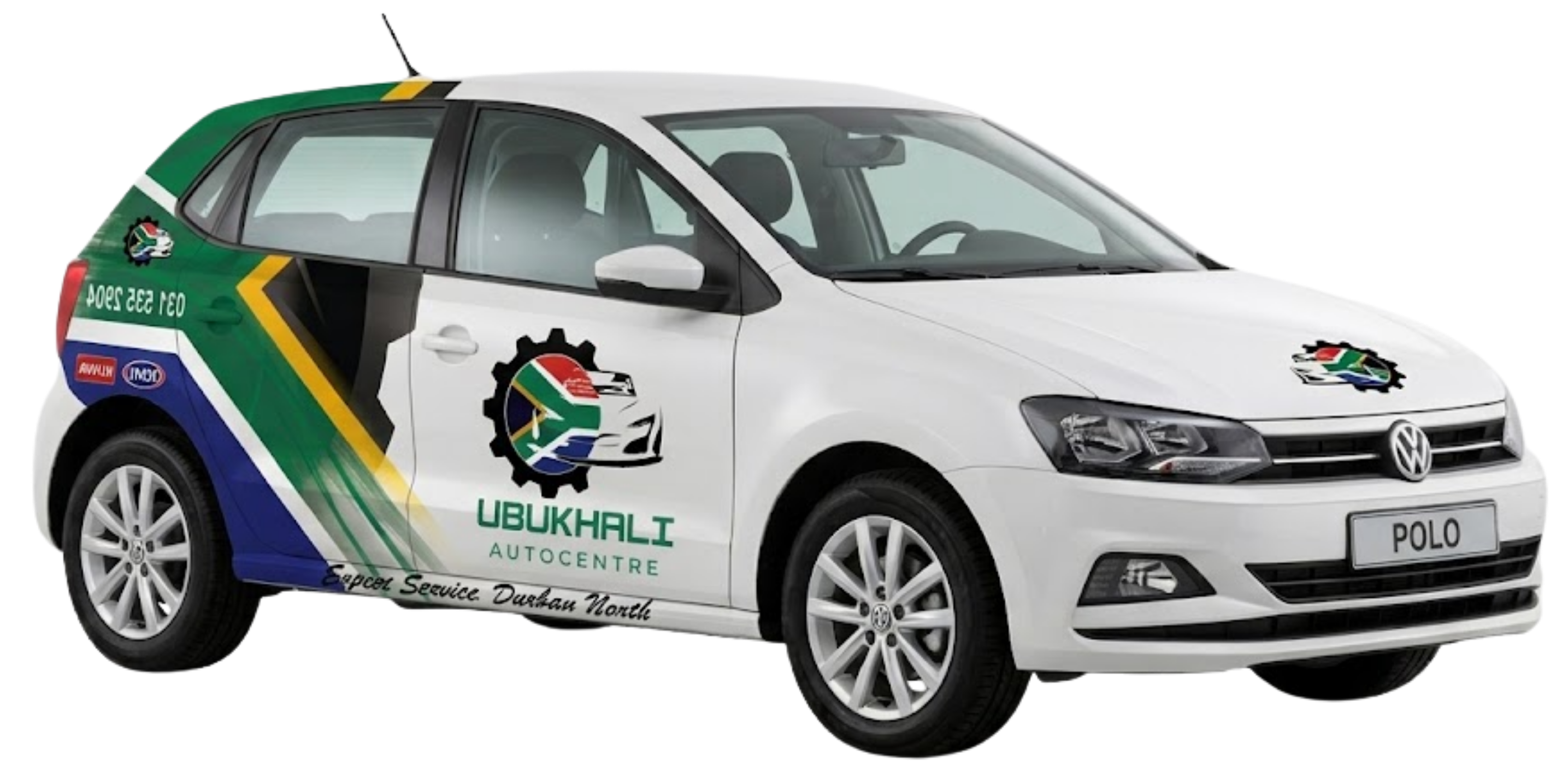Ubukhali branded vehicle